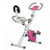 Soozier Velo D'exercice Pliable W/8 Resistance De Niveau, Rose