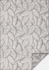 Carpette Brooke à motif de feuilles pour l'extérieur - 7 pi 10 po x 11 pi 2 po