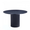 Table a manger ronde Hathaway Modern Industry Chic 59\" en noir