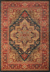 Tapis Traditionnel Lux 9'3\" x 12'6\" en Bleu