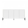 Buffet moderne Abbey 67\" en blanc