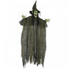 Outsunny Decoration D'halloween Animee, Sorciere Animatronique, Vert
