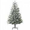 Homcom Arbre Artificiel Floque De Neige De 5 Pieds Avec 521 Pointes