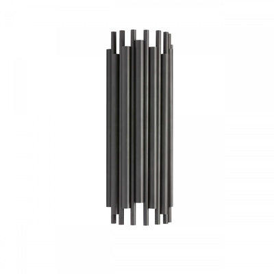 Dainolite Weslyn 2 Light Wall Sconce Tall Matte Black Lamp|Grande applique murale Weslyn de Dainolite avec fini noir mat et 2 ampoules