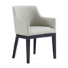 Chaise de salle à manger moderne Gansevoort de Manhattan Comfort en similicuir - gris pierre