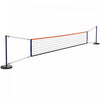Soozier Filet de Volley-Ball avec Longueur Ajustable 6,4-8,2m, Ballon et Pompe Inclus