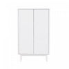 Armoire d’appoint moderne Ella 32\" en blanc