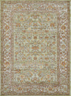 Tapis Traditionnel Hailey 5'3\" x 7'3\" en Vert