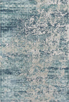 Tapis Traditionnel Delphine 7'9\" x 9'10\" en Bleu