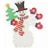 Outsunny Bonhomme de neige lumineux de 4pi, decoration de Noel
