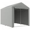 Outsunny Tente De Rangement, Abri Exterieur Portable, Gris Clair