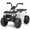 6v Batterie Alimentee Enfants Rouler Sur Atv 4 Roues Quad W / Mp3 & Led Phare Blanc