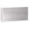 Applique murale Emery de Dainolite en acrylique givré qui diffuse la lumière, avec fini chromé satiné et ampoule à DEL de 20 W