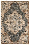 Tapis Lavable/Traditionnel Esmira 8'0\" x 10'0\" en Bleu