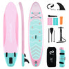Petite Planche Gonflable De Sup Goplus, Planche De Pagaie Portable Avec Des Anneaux 5d
