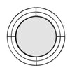 Miroir Yarry de 24 po noir