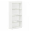 Bibliothèque Axess à 4 tablettes - blanc solide