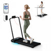 Costway 3 En 1 Tapis Roulant Pliant Avec Ecran Led A Telecommande Et App Pour Home Blue