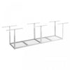 Tablette de rangement suspendue GearloftMC blanc martelé de Gladiator - 2 pi x 8 pi
