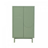 Buffet d’appoint moderne Ella 32\" en vert sauge