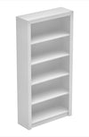Bibliothèque classique Olinda de Manhattan Comfort avec 5 tablettes - blanche