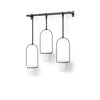 Jardinière suspendue Triflora de Umbra - blanche