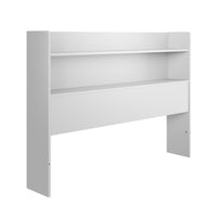 Tête de lit bibliothèque Hunter Nordika - blanche