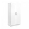 Armoire-penderie Elite de 32 po - blanche