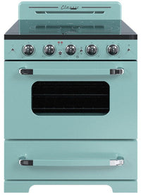 Cuisinière électrique Classic Rétro par Unique de 30 po à convection - UGP-30CR EC T