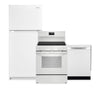 Ensemble de 3 électroménagers Frigidaire pour la cuisine - blanc