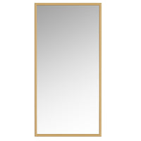 Miroir Border de 36 po doré