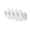 Crochets muraux Picket Rail de Umbra - blancs