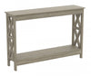 Console de 47 po avec 1 tablette - taupe foncé