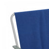 Outsunny Ensemble De Chaises De Camping Pliantes Avec Accoudoirs, Bleu