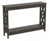 Console de 47 po avec 1 tablette - gris foncé