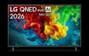 Téléviseur intelligent Mini DEL LG QNED82 4K de 55 po avec webOS (55QNED82BUA.ACC) - modèle 2026