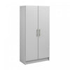 Armoire de rangement Elite de 32 po - gris clair