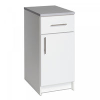 Armoire de plancher Elite de 16 po - blanche