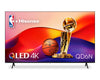 Téléviseur intelligent QLED Hisense UHD 4K de 85 po à 60 Hz avec HDR10+, Dolby VisionMC et Google TVMC (85QD6N)