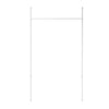 Tringle à rideaux et séparateur de pièce extensible Anywhere de Umbra nickel métallique - 36 po à 66 po