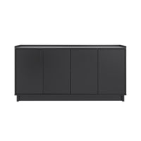 Console Simply Modern de Prepac à 4 portes - noire