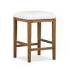 Tabouret Betton de 16 po avec pattes en bois - blé belge