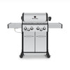 Gril à gaz naturel BaronMC S 490 PRO IR de Broil King avec brûleur latéral à infrarouge et brûleur arrière de rôtisserie - 875947