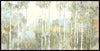 Peinture acrylique encadrée « Forest » - 25 po x 49 po