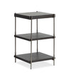 Table d’appoint Corrall de 16 po avec rangement - Briarsmoke foncé