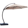 Parasol deporte Lausaint 3,35 m avec base beige