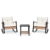 Ensemble de conversation pour patio Lausaint 3 pieces beige