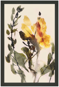 Œuvre d’art encadrée au fini lin « Vintage Summer » - 27 po x 39 po