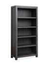 Bibliothèque Ernest de 38 po avec tablettes réglables - noir Ravenwood