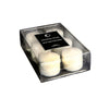 Paquet de 6 chandelles décoratives blanches non parfumées - ensemble de 2 paquets de chandelles